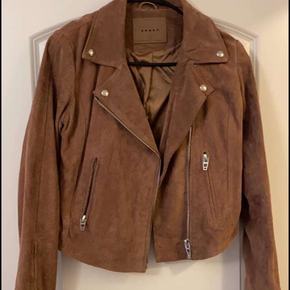 BLANKNYC next level studio suede Moto